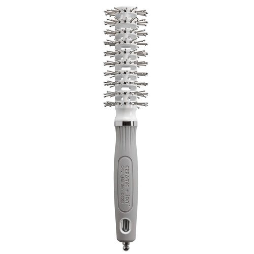 Olivia Garden Ceramic + Ion Turbo Vent Pro Hair Brush - Fast Drying & Smoothing | Ideal for All Hair Types