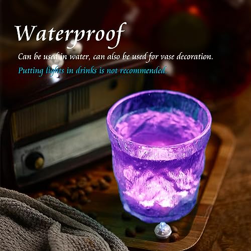 Mini Purple LED Balloon Lights 50pcs Waterproof Party Decoration