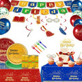 Wizard Magic Birthday Party Supplies Set Blue Theme 126 - Complete Celebration Pack