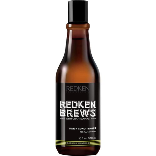 Redken Brews Daily Conditioner For Men - Detangles & Strengthens Dry Hair | Moisturizes All Hair Types