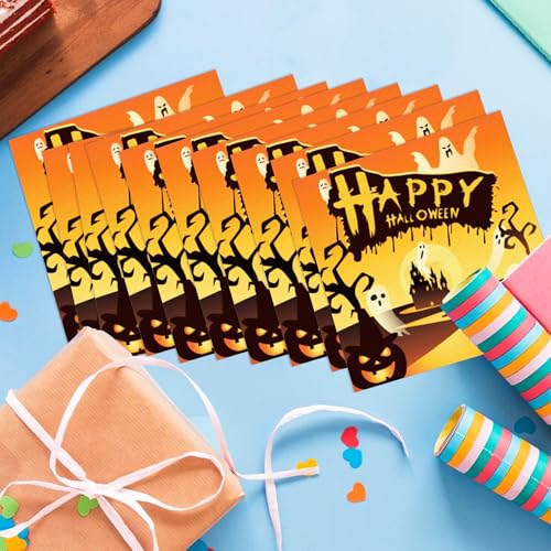 Halloween Paper Napkins Ghost Design for Party Decorations - Anor Wishlife