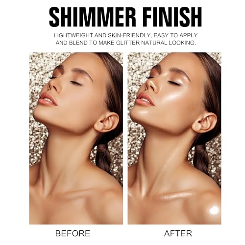 Highlight Shimmer Powder Spray - Moonstone | Glitter High Gloss Face Body & Hair