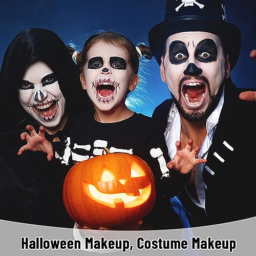 White Face & Body Paint Stick Waterproof Cosplay Halloween SFX Makeup - 1pcs