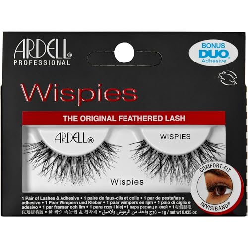 Ardell Wispies False Eyelashes - Black, 1 Pair