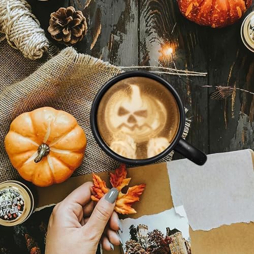 Halloween Cauldron Mug - Ceramic Coffee Cup for Party Decor & Hot Beverages
