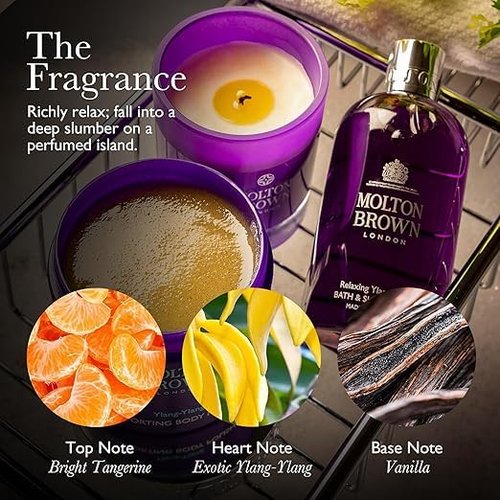 Molton Brown Ylang-Ylang Body Wash - Relaxing Formula, 10 Fl. Oz. for Ultimate Relaxation
