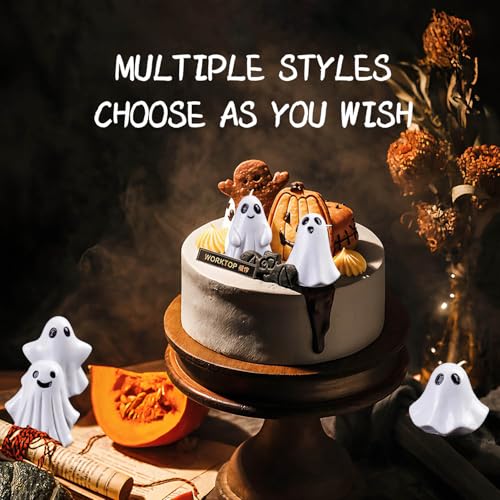 60pcs Mini Ghost Figurines Halloween Decorations Small Resin Spooky Figures – Variation of THIS listing