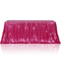 Hot Pink Sequin Tablecloth 90x156 Inch Rectangle Sparkly Fabric for Weddings & Parties - Variation of THIS listing
