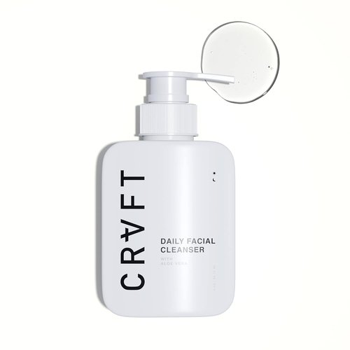 CRVFT Men's Daily Face Wash - Oil & Dirt Extracting Cleanser | 3oz | Paraben & Sulfate Free | Ideal for All Skin Types