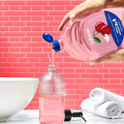 Liquid Hand Soap Refill - Seasonal Cherry Blossom Scent, 100 Fl Oz