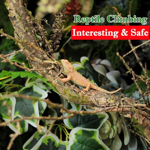 2 Pack 39-Inch Bendable Faux Wood Branches Moss Tree Trunk Wall Decor
