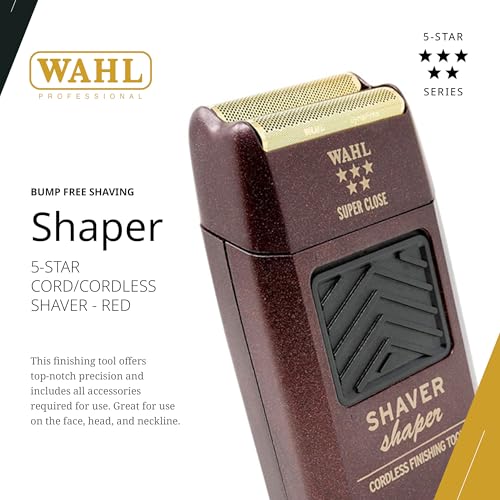 Professional Cordless Foil Shaver for Face Head and Neck - Wahl 5 Star