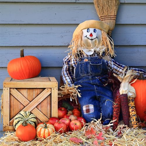 Western Cowboy Hay Bales Boxes Decor - Straw Style, 8 Pack for Party & Event
