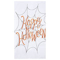 Happy Halloween Embroidered Flour Sack Cotton Dishtowel - Kitchen Decor