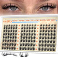 Wispy Natural Eyelash Clusters 8-14mm for Lash Extensions - Soft Glam
