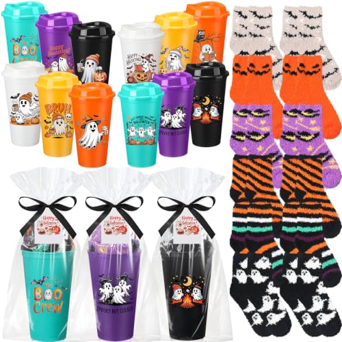 Glitopper Gift Bulk for Coworkers - 12 Happy Halloween Decorations