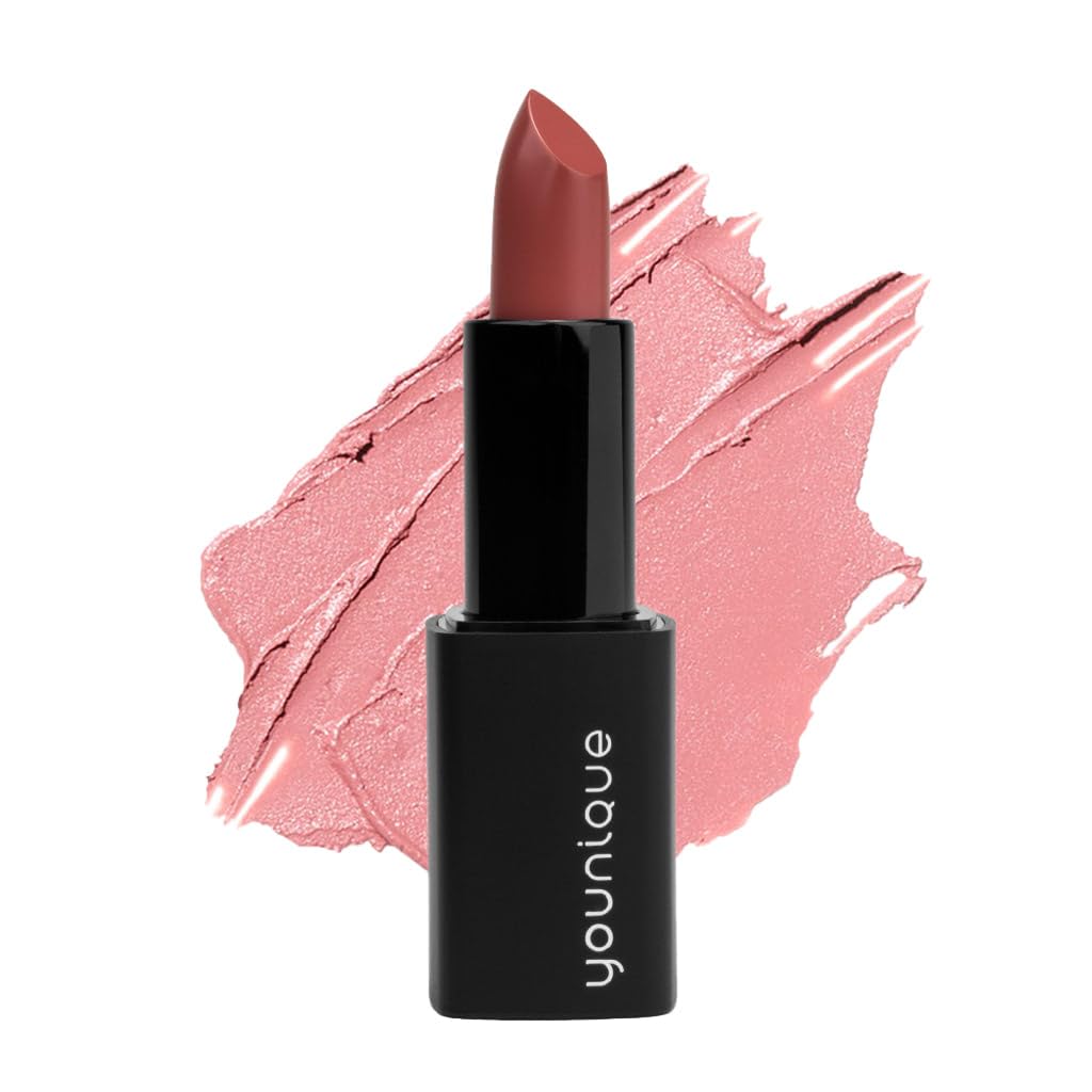 Younique Moodstruck Opulence Creamy Lipstick | Affluent | Hydrating, Long-Lasting Pink Mauve Shade | Enriched with Castor Seed Oil & Vitamin E | Perfect for Women Seeking a Lush, Durable Lip Color