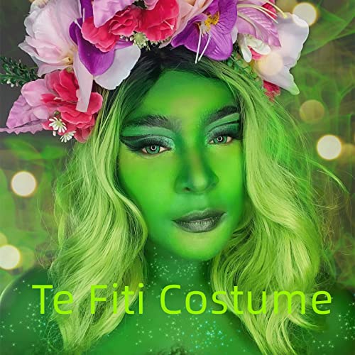 Water-Activated Face & Body Paint - Green, 20g for Cosplay Halloween Festivals