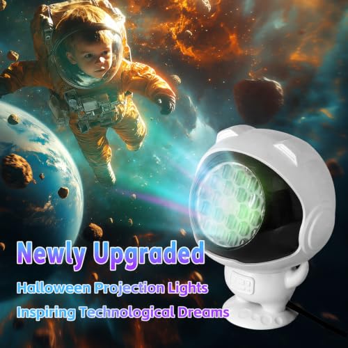 Outdoor Indoor Halloween Projection Lights with Eerie Pattern Effects