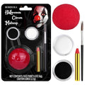 Halloween Joker Clown Makeup Kit with Face & Body Paint, Red Nose & Accessories