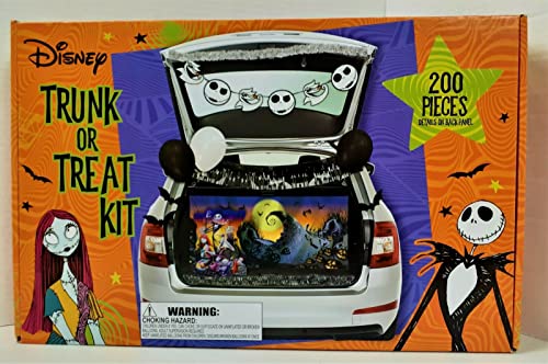 Halloween Car Decorations Kit for Trunk or Treat — Nightmare Christmas Theme