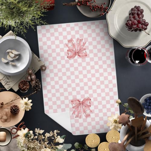 Halloween Ghost Pink Kitchen Towels - Fall Decor Variation of THIS Listing
