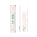 Manucurist Glass Nail Accessory Trio – Exclusive Tube Set with a Glass Nail File, Buffer, and Cuticle Pusher – Nail Care Accessories - Manicure Tools Set - Nail Tools - Gifts for Women