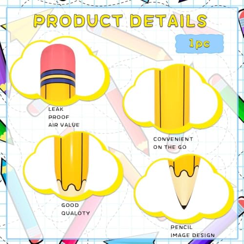 44 Inch Inflatable Giant Pencils Balloon for Back to School Party Classroom Decor - Variation 1