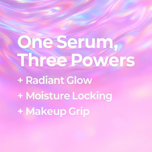 FARMSKIN Riceramin Super Glow Serum - Revitalizing & Moisturizing Makeup Primer Face Serum with 5x Ceramide, Rice Extract & Vitamin C - Korean Skin Care for Uneven Skin Tone & Visible Spots 1.69 fl oz