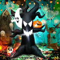 6ft Haunted Tree Inflatable Ghost & LED Pumpkin Halloween Yard Decor - Variation of THIS listing
