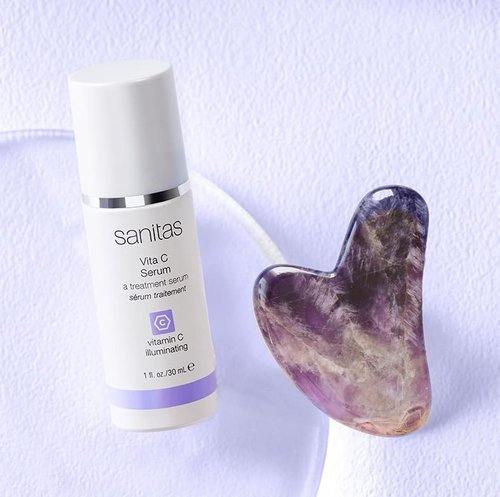 Sanitas Skincare Vita C Serum - Nutrient-Rich Antioxidant Formula with 30% Vitamin C | 1 Ounce