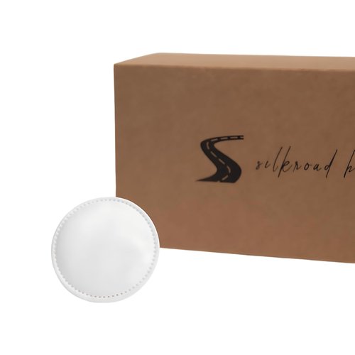 SilkRoad Heritage Simply Soft Cotton Rounds, Pure Cotton Pads, Makeup Remover Pads, Lint-Free & Absorbent Face Pads for Skin Care, 200 Count, Pack of 1