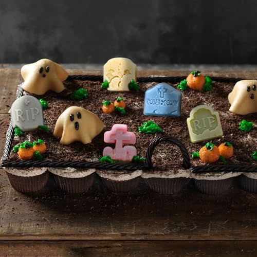 Halloween Tombstone Silicone Mold for Candy, Chocolate & Desserts