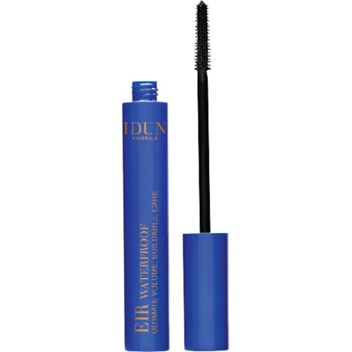 IDUN Minerals Eir Waterproof Mascara - Smudge-Proof & Clump-Free - Safe for Sensitive Eyes - 006 Black - 0.34 oz