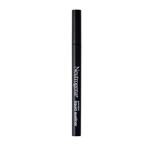Neutrogena Precision Liquid Eyeliner - Hypoallergenic, Smudge & Water-Resistant, Jet Black, 0.013 fl. oz