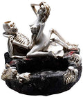 Skull Ashtray - Creative Resin Design for Smoking Room Decor & Gifts