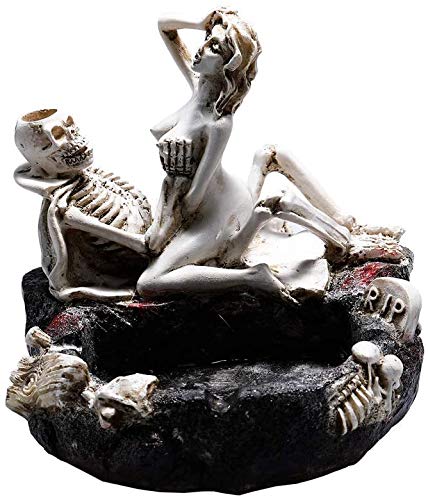 Skull Ashtray - Creative Resin Design for Smoking Room Decor & Gifts