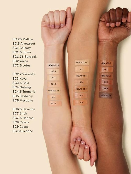 ILIA - True Skin Serum Concealer | Non-Comedogenic, Cruelty-Free, Vegan, Safe For Sensitive Skin, Reduces Appearance of Dark Circles + Blemishes (Chicory SC1, 0.16 oz | 5 ml)