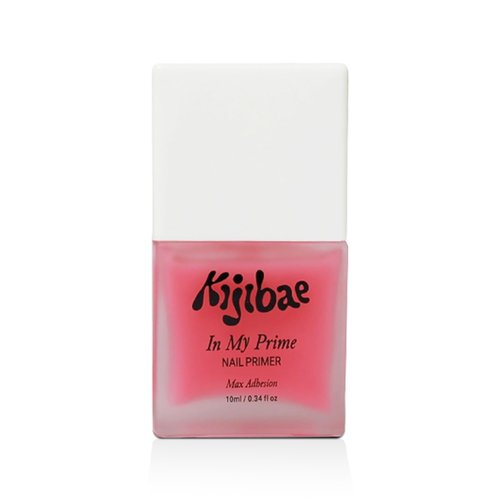 Kijibae In My Prime Nail Primer – Quick Dry Matte Finish Prep for Gel Nail Strip Application, 10ml / 0.34 fl oz