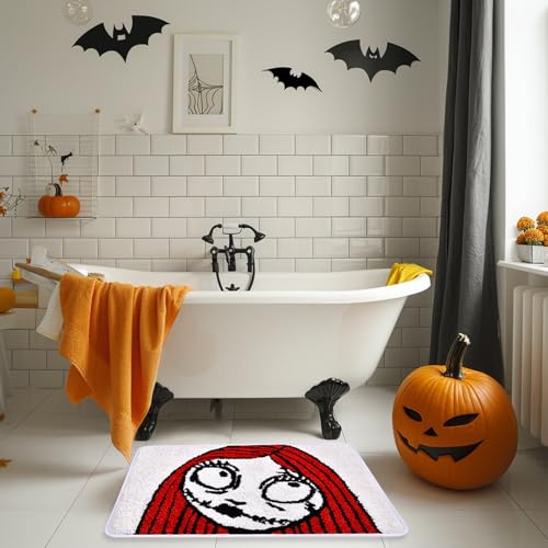 Halloween Nightmare Christmas Sally Bath Mat Non-Slip Absorbent Rug for Bathroom Floor Decor