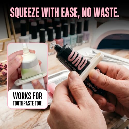 UV Solid Nail Glue Gel - Strong Long-Lasting Adhesive for Press-On Nails 30g