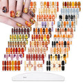 Halloween-04 Maple Leaf Theme Nail Stickers - 30 Sheets Halloween Nail Art