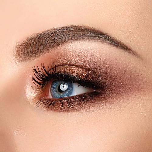 Kiss New York Make Me Nude Eyeshadow Palette - 15 Highly Pigmented Natural Shades, Long Lasting & Blendable