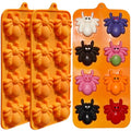 Halloween Spider Silicone Mold for Candy, Resin & Baking - 8 Cavities