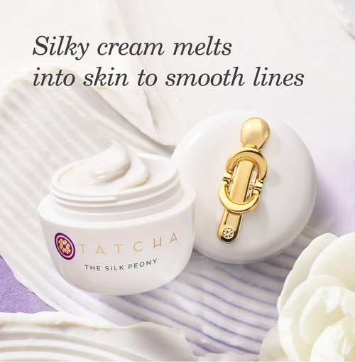 TATCHA Silk Peony Melting Under Eye Cream - Hydrating, Line-Smoothing Formula for Wrinkles | 15 ml / 0.5 oz