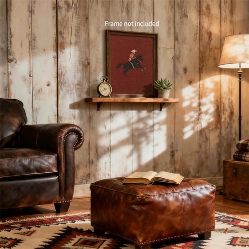Retro Western Skeleton Cowboy Wall Art Poster 14x11 Unframed - Bucking Bronco Print