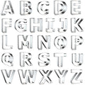 Alphabet Cookie Cutter Set - 26 Pieces Stainless Steel Shapes for Baking & Decorating - Variation of Alphabet