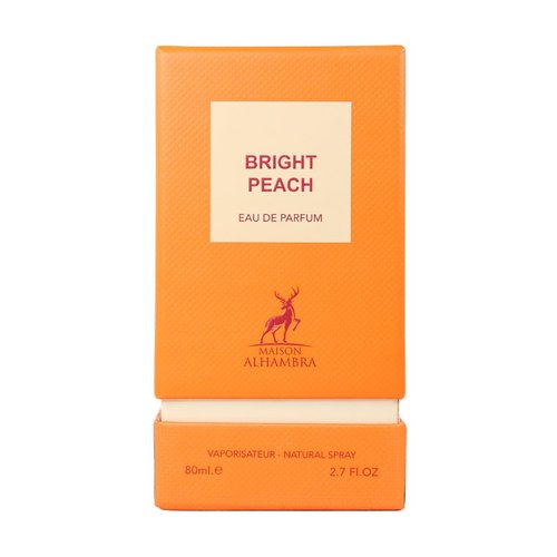 Maison Alhambra Bright Peach Eau De Parfum - 2.7 Oz | Fruity Fragrance for Everyday Wear