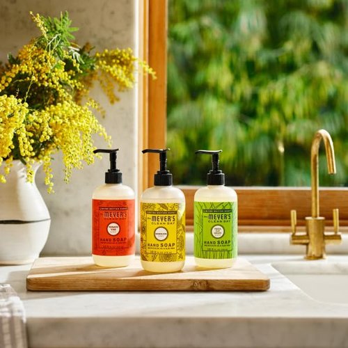 Mrs. MEYER'S CLEAN DAY Liquid Hand Soap Scent, 12.5 Fl Oz (Pack of 6) (Dandelion)