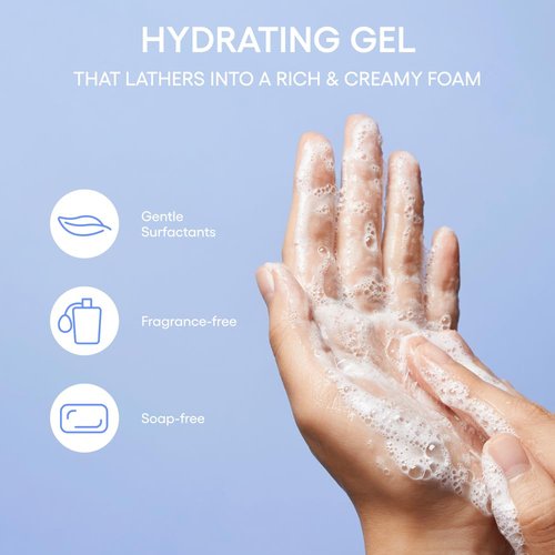 LANEIGE Water Bank Gentle Gel Cleanser - pH-Balanced & Barrier-Boosting with Blue Hyaluronic Acid